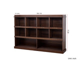 10-shelf Bookcase,Walnut W331P236404