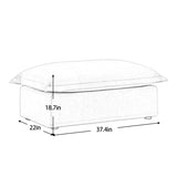 Koala Ottoman - Blue W3041P240128