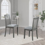 ZUN Wooden Dining Chairs Set of 4, Kitchen Chair with Padded Seat, Upholstered Side Chair for Dining W1998126412