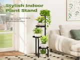 Tall Plant Stand Indoor Outdoor, Corner Metal Flower Pot Stands for Multiple Plants, 4 Tier Heavy 57525437