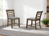 Dining Chairs Only, Wooden Counter Height Chairs Set of 4, Kitchen Chair with Padded Seat, W1998P338706