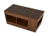 Closet Island with 6 Drawers, Wardrobe Armoire Bedroom Island with Glass Display Top and Open 75349414