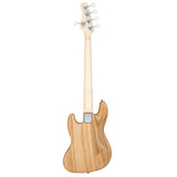 ZUN Gjazz Electric 5 String Bass Guitar Full Size Bag Strap Pick Connector 44996717