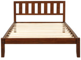 Wood Platform Bed with Headboard/Wood Slat Support.Twin WF191770AAD