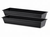 2-piece dual-purpose plastic livestock feed trough Suitable for daily feeding of horses, goats, 93951136