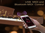 GDP-203 88 Key Standard Full Weighted Keyboards Digital Piano with Metal Stand, Power Adapter, 67140903