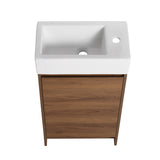 18 Inch Freestanding Bathroom Vanity With Single Sink, Soft Closing Doors, Suitable For Small W99966401