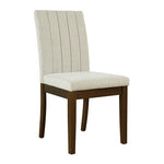 ZUN Upholstered Channel-back Dining Chair Set of 2 B035P262672