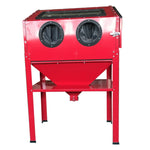 ZUN 60 Gallon Bench Top Air Sandblasting Cabinet Sandblaster Blast Large Cabinet Red 75207636