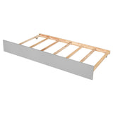 Full Bed with Trundle,Bookcase,Grey W50446123
