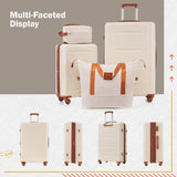 2 Piece Luggage Set with Bags Expanable Spinner Wheels ABS Lightweight Suitcase with TSA Lock N732P198744K
