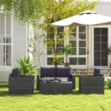 Pieces Patio Furniture Set 87884600