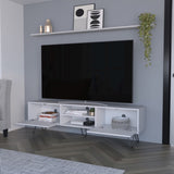 ZUN Tv Stand Franklin, Living Room, White B092142852