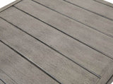 Outdoor Iron Dining Table Weather-Resistant & Space-Saving for Patio Use W3990P456537