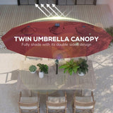 Cantilever Tilt Offset Patio Umbrella 01155553