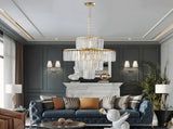 (Same as W1340126461/L5023) Crystal Chandelier Modern Chandelierss Fixture Hanging Pendant W1340P189288