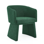 ZUN Modern style simple and elegant chair, green leisure chair, suitable for dining/bedroom/living W487P186356