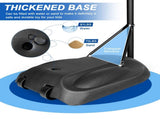 Portable Basketball Hoop Adjustable 7.5ft - 9.2ft with 32 Inch Backboard for Youth Adults Indoor 56980136