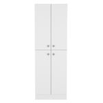 ZUN Lynch Kitchen Pantry Storage Cabinet 71" Height, With 4 Doors, 5 Adjustable Shelves, Freestanding B200P188842