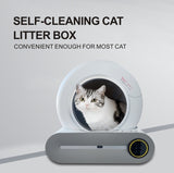 ZUN Smart Cat Litter Box Cat Litter Box Self-cleaning W126453121