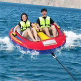 Inflatable Towable Tube for Boating with Drainage 32441709