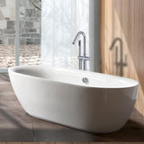 Freestanding Bathtub Faucet with Hand Shower W1533124983