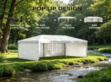 Pop Up Canopy party Tent with 4 Sidewalls 12974366