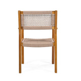 ZUN BRAIDED DINING CHAIR Light Brown N779P202840T