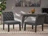 BROXTON TUFT DINING ROLLTOP KD MP2 52454.00LDGRY
