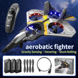 V17 Remote Control Plane 2.4Ghz Foam RC Airplanes Helicopter Quadcopter,Spinning Drone with Cool 42705820