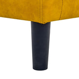 PU Leather Barrel Chair with Ottoman B343P317240