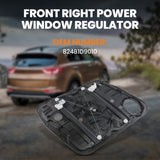 Front Right Passenger Power Window Regulator Fit 2017-21 Kia Sportage 82481D9010 78140391