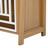 Furniture Style Dog Crate Ladder Bookcase Pet Friendly Furniture N843P256446W