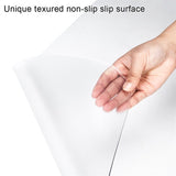 PVC Dull Polish Chair Mat Protection Floor Mat 90x120x0.2cm Rectangular 73468178
