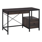 ZUN Computer Desk/ Office Writing Desk - Walnut Brown （Prohibited by WalMart） 68486698