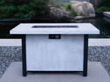 44" W x 25" H Outdoor Patio Propane Gas Fire Pit Table - 50,000 BTU High-temperature-resistant W2691P231636