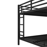 Metal Queen over Queen Bunk Bed for Teens and Adults,Space-Saving/Noise Reduced/No Box Spring W1580P247769