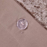 King/Cal King Velvet Duvet Cover Set with Throw Pillow B03596070