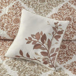 ZUN 6 Piece Printed Quilt Set with Throw Pillows Multi Full/Queen B03597396