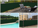5'X50' Dark Green HDPE Fence 98124233
