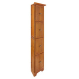 4-Tier 72" Corner Kitchen Pantry Storage Cabinet with 8 Doors Tall Storage Cabinet, Corner Cabinet W2275P269083