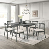 2 Pieces Set Dining Side Chair Rustic Modern Farmhouse Design Retro Design Easy to Assembly W2537P214547