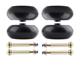 4x Deck Wheel Kit fit for Husqvarna LZ27LKA724 LZ28KC604 022-5234-98 5" x 2.75" 22593708