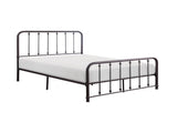 Classic Full Platform Bed Dark Bronze Finish Metal Frame Bedroom Furniture 1pc B011P263748