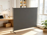 5.9ft Freestanding Outdoor Privacy Screen UPF30 Room Divider Panel, Dark Gray 57977555