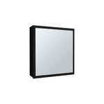 ZUN Duma 21.1" H x 19.7" W Mirror Medicine Cabinet, One door with Four interior Shelves for Bathroom, B070P242493