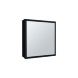 ZUN Duma 21.1" H x 19.7" W Mirror Medicine Cabinet, One door with Four interior Shelves for Bathroom, B200P240245