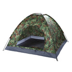 ZUN 3-4 Person Camping Dome Tent Camouflage 99828302