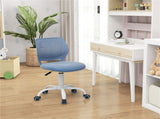 Ergonomic Kids Desk Chair, 16.5-21 Adjustable Height Mesh Study Chair Blue 05716414