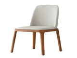 Dining Chairs Set of 2, Modern PU Leather Dining wooden Legs for Living Kitchen Dining Room 66322903